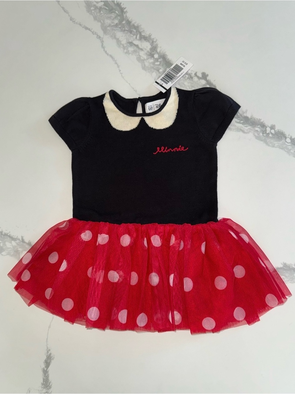 Baby GAP Disney Minnie Mouse Polka Dot Dress NWT 18-24M